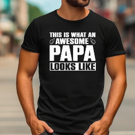 Det är vad Fantastisk Pappa ser ut som | Grandpa T Shirt