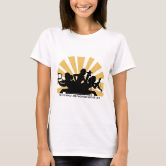 Det är vad ingenjör ser ut som en garanti t shirt
