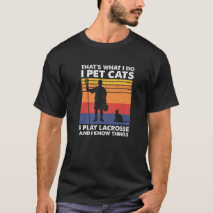 Det är vad jag gör för att äta katter jag spel t shirt