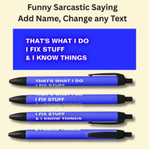 Det är vad jag gör för att laga Saker och jag vet