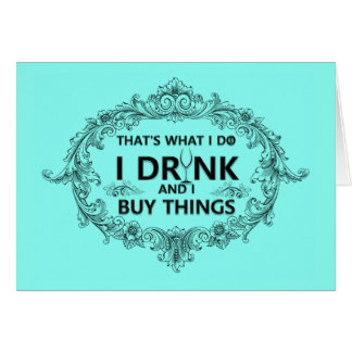 Det är vad jag gör hälsningskort