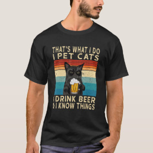 Det är vad jag gör.. Jag äter katter jag dricker ö T Shirt