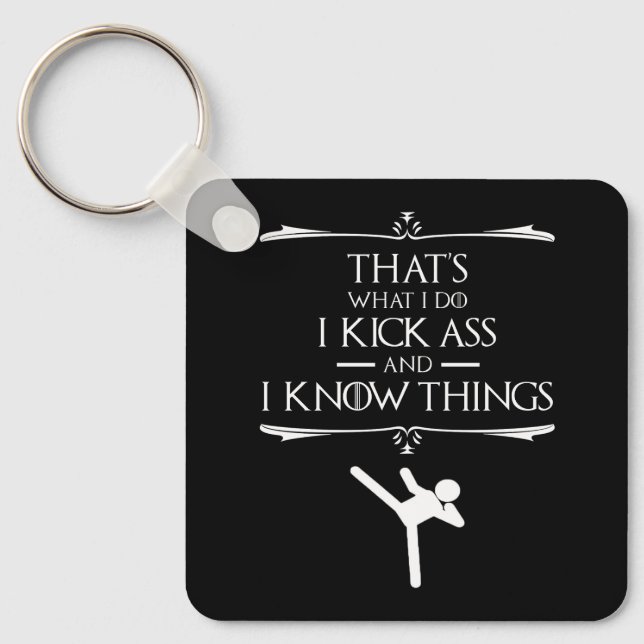 Det är vad jag gör - jag vet Sak Nyckelring (Framsida)