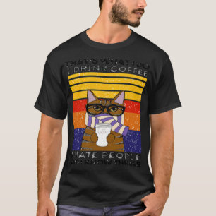 Det är vad jag gör koffeinberoende catering. t shirt