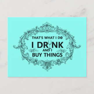 Det är vad jag gör vykort