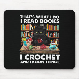 Det är vad jag läser Bok I Crochet och jag vet Musmatta