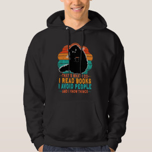 Det är vad jag läser Bokar jag undviker folk jag k Hoodie
