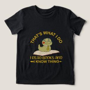 Det är vad jag läser Bokar och jag vet sak T Shirt