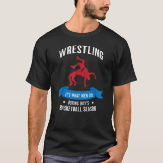 Det är vad Manar gör under Boys Basketball T Shirt