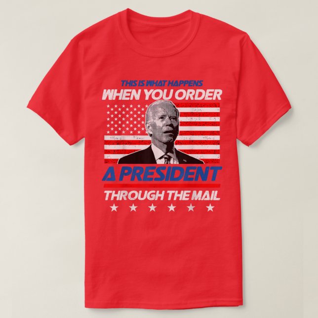 Det är vad som händer när man bestämmer en talman t shirt (Design framsida)