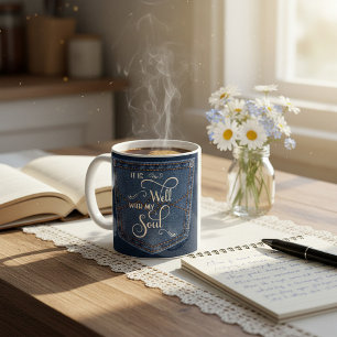 Det är väl denim ficka kaffemugg