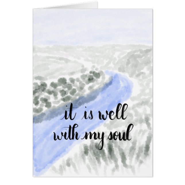 Det är väl med mitt kort för den SoulHandlettered (Framsidan)