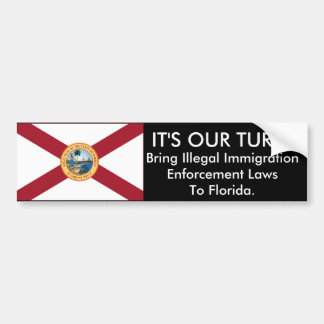Det är vår vänd, den Florida bildekalet Bildekal