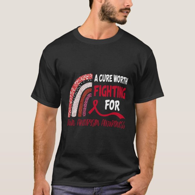 Det är värt att kämpa för hjärnans medvetande t shirt (Framsida)