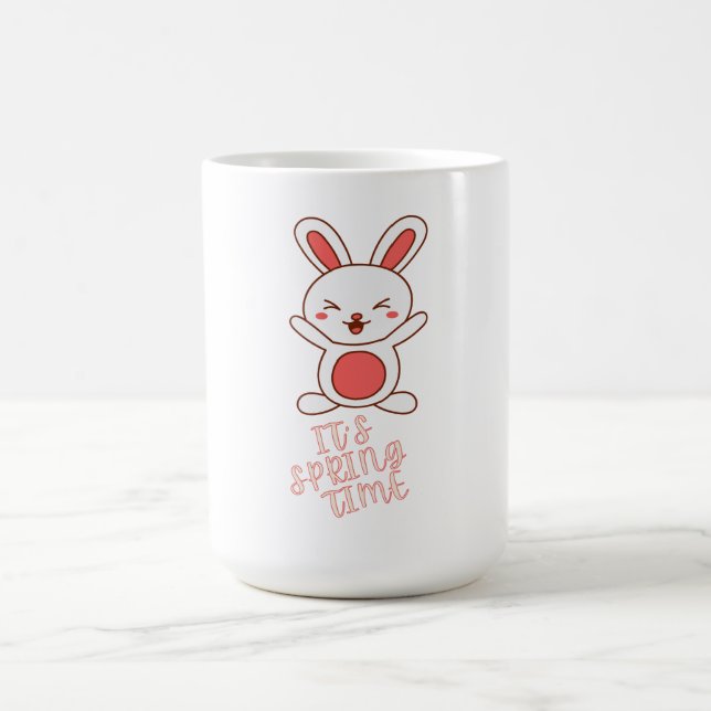 Det är vårtid kaffemugg (Center)