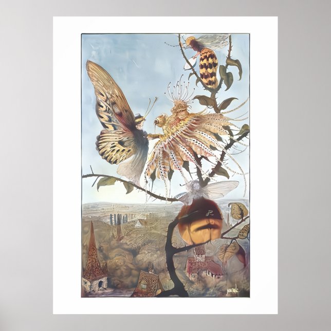 “Det är verkligen borta,” mumlade Kung Honey Poster (Framsidan)