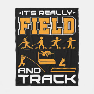 Det är Verkligen och Jumperna Track Thrower Fleecefilt