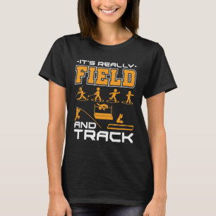 Det är Verkligen och Jumperna Track Thrower T Shirt
