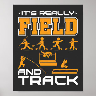 Det är Verkligen och Spår Thrower Jumper T-Shir Poster