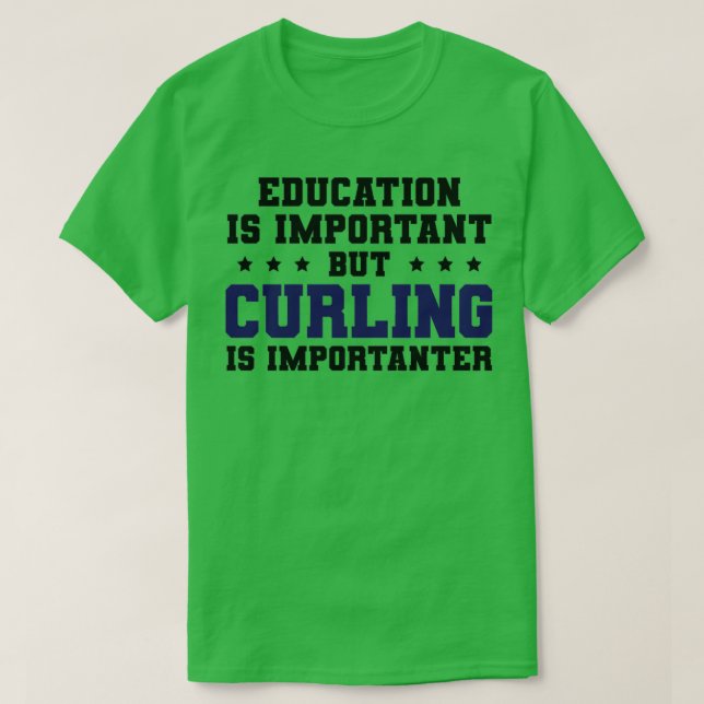Det är viktigt att ludda vid kanylen t shirt (Design framsida)