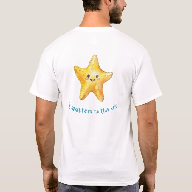 Det är viktigt för den här, Starfish Story. T Shirt (Baksida)