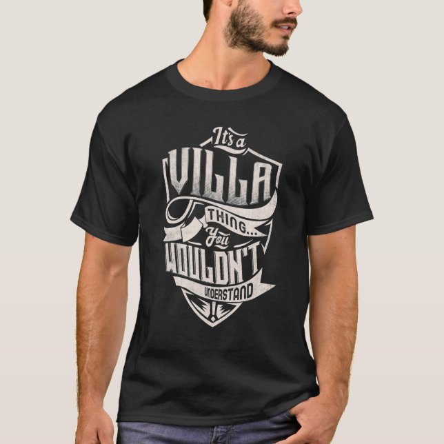 Det är VILLA Sak du inte skulle förstå klassiskt T Shirt (Framsida)