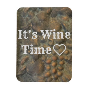"Det är Vin Time" Magnet