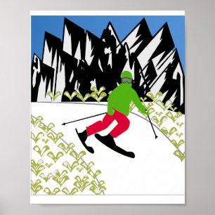 DET ÄR VINTERN - JAG SKILJER MIG. POSTER