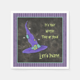 Det är vintertid på år Halloween Pappersservett