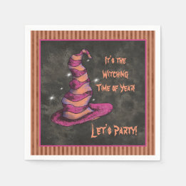 Det är vintertid på år Halloween Pappersservett