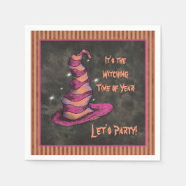 Det är vintertid på år Halloween Pappersservett