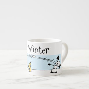 Det är Winter Espressomugg