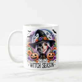 Det är Witch Season Halloween Mugg