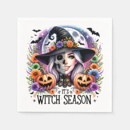 Det är Witch Season Party Napkin Pappersservett