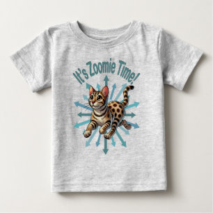 Det är Zoomie-tid Bengalisk katt T Shirt