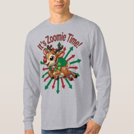 "Det är Zoomie-tid! Julens renar" T Shirt
