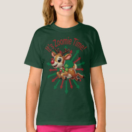 Det är Zoomie-tid! Julens renar T Shirt