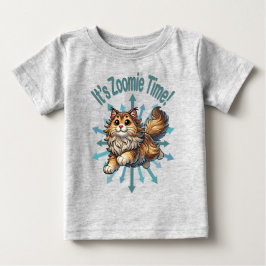 Det är Zoomie-tid Norsk Skogkatt T Shirt