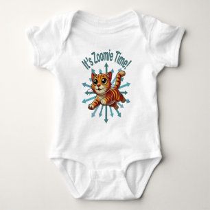 Det är Zoomie-tid Orange Tabby Katt T Shirt