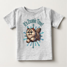 Det är Zoomie-tid Perserkatta T Shirt