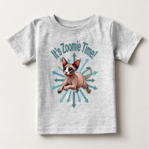 Det är Zoomie-tid Sphynx Katt T Shirt