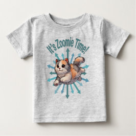 Det är Zoomie Tids Utspädd Sköldpadds Katt T Shirt