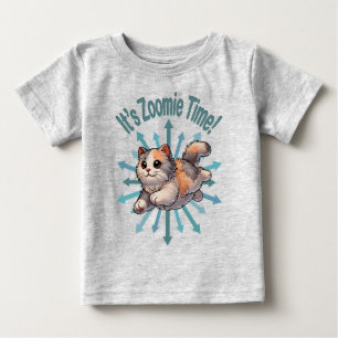 Det är Zoomie Tids Utspädd Sköldpadds Katt T Shirt
