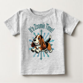 Det är Zoomie Time Basset Hound T Shirt