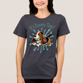 Det är Zoomie Time Basset Hound T Shirt