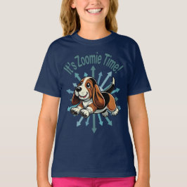 Det är Zoomie Time Basset Hound T Shirt