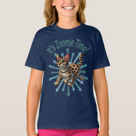 Det är Zoomie Time Bengal Cat T Shirt