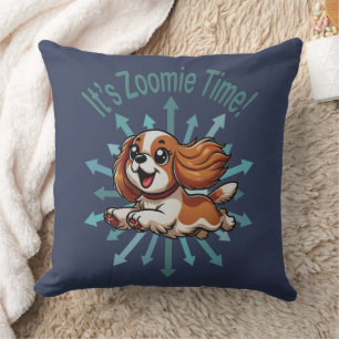 Det är Zoomie Time Cavalier Spain Kudde