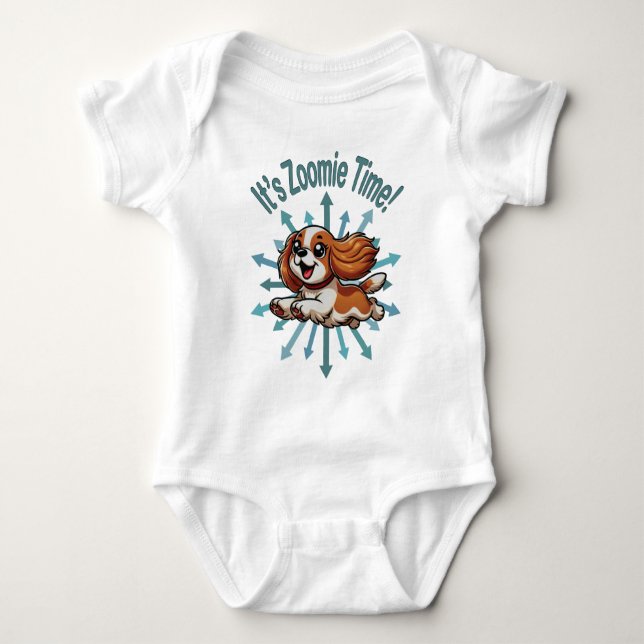 Det är Zoomie Time Cavalier Spain T Shirt (Framsida)