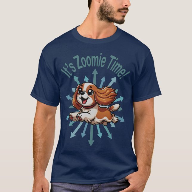 Det är Zoomie Time Cavalier Spain T Shirt (Framsida)